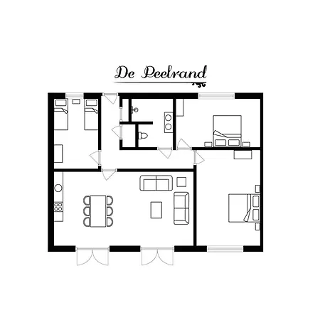 Wertemerhoeve Vakantiewoningen Evertsoord Exterior photo